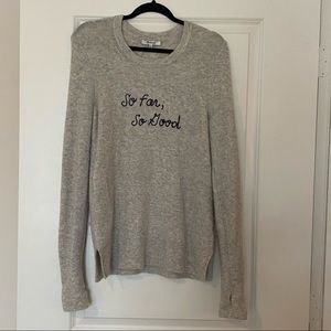 Gray Madewell Graphic Sweater